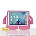 Price comparison product image iCHOOSE New Premium Protective Rubberised Case / Cover for Apple iPad Mini / Mini 2 / Mini 3 Retina / Suitable for Kids, Children, School, Nursery / Fun Design with Handle Arm Grips / Light Pink