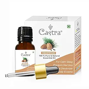 Castra CedarWood Essential Oils to promote hair growth and reduce hair loss, 100% Pure And Natural, 15 ML