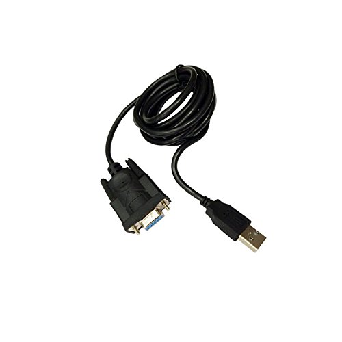 USB zu RS232, USB 2.0 männlich zu Seriell (9pol) männlich DB-9 RS-232 Adapter (FTDI Chipsatz)