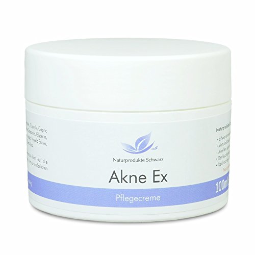 Naturprodukte Schwarz - Akne Ex Creme - Zur Gesichtspflege & Körperpflege, 100ml
