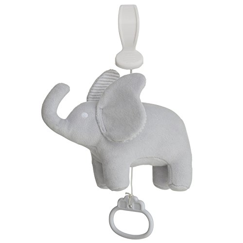 Rätt Start Elephant Pull String Toy, 15 cm, Grey