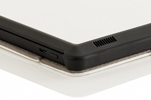 Forefront Cases® Neue Leder Hülle / Tasche / Case / Cover für Amazon Fire HD 6 Tablet (Oktober 2014) – Rundum-Geräteschutz und intelligente Auto-Sleep-Wake-Funktion mit 3-JAHRES-GARANTIE VON Forefront CASES – inkl. Eingabestift und Displayschutz - 5