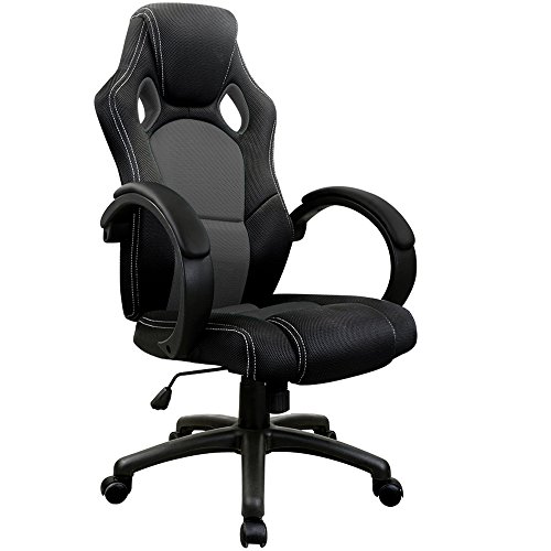 Deuba® Office Chair Racing Design✔ Gaming✔ Gamers Computer Desk Chair✔ PU Leather✔ Executive Recline Padded Swivel✔ Tilt Function✔ Ergonomic✔ Comfortable✔ High Back✔ Colour Choice