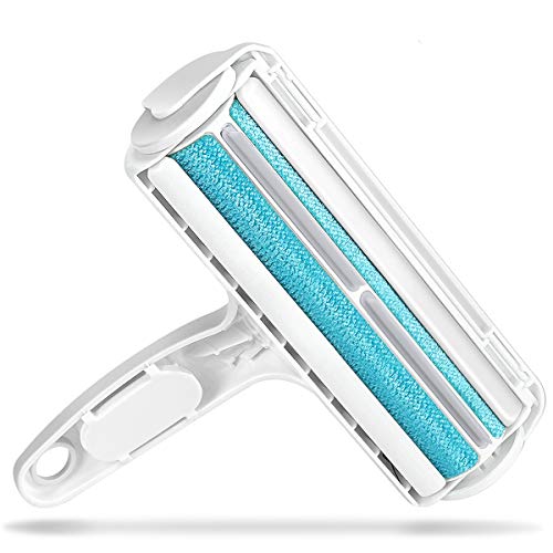 AOGUERBE Brosse Anti Poils Animaux,Brosse Ramasse et Enlève Poils,Brosse de Nettoyage Magique Réutilisable pour Chien, Chat, Vêtements, Coussin, Canapé, Voiture, Lit