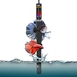 heizstab für aquarium Süßwasser und Meerwasser erhältlich - Aus Titanlegierungsschlauch für schnelles Erhitzen, bruchsicher, korrosionsbeständig, Anti-Tiefdruck und rostfrei! Geeignet für Süßwasseraquarien,Teiche oder Meerwasser Korallenriffe