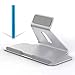 Produktbild first2savvv PBZJ-JSD-16F03 iPad Pro Aluminium Ständer Halter Halterung Tischständer Stand für 7-13 Zoll-Tablet- iPad Air 2, Samsung Galaxy Tab Pro S Surface Pro 4 etc mit blau Stylus-Stift