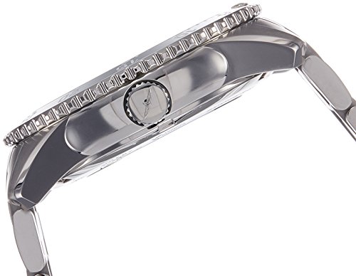 Rotary Men's Automatic Watch with Blue Dial Analogue Display and Silver Stainless Steel Bracelet GB90168/05