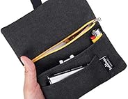 Tabaquera repelente al agua - Pitillera tabaco de liar con bolsillos para filtros, papel y mechero