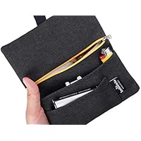 Tabaquera repelente al agua - Pitillera tabaco de liar con bolsillos para filtros, papel y mechero