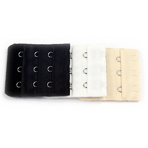 Ammiy® Bra Extender BH 3 Haken Verlängerung 3 Farben Set - 6