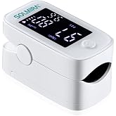 SOLMIRA Finger Pulse Oximeter, High Accuracy, Fast Result, Includes Lanyard