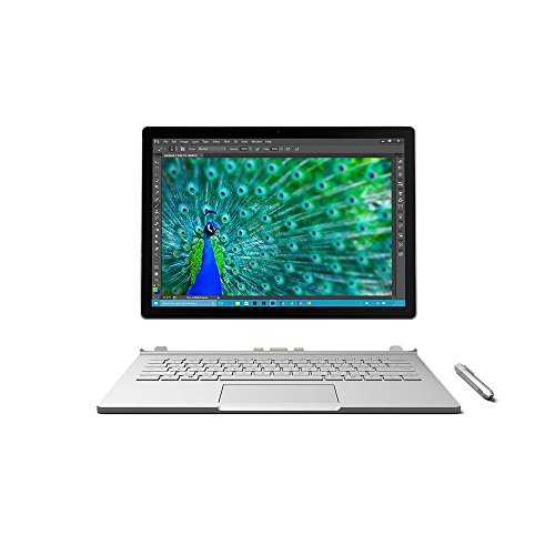 Microsoft Surface Book 13 5 inch Touchscreen Laptop  Intel Core i7  16 GB RAM  1 TB SSD  NVIDIA GeForce Graphics  Card  Windows 10  - Silver