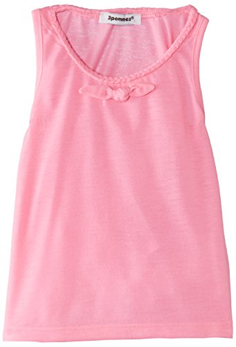 3Pommes Baby-Girls Tank Top, Pink (Rose Fluo), 3 Years