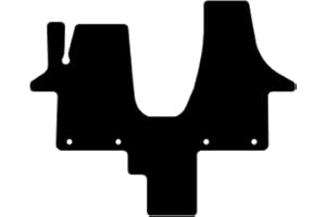 Kovvar Alfombrillas adecuadas para Volkswagen Transporter T6/T6.1 Multivan 2015-2025 Versión: Delantera | Calidad: Comfort