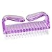 NAILFUN Purple Nail Brush with White Bristles