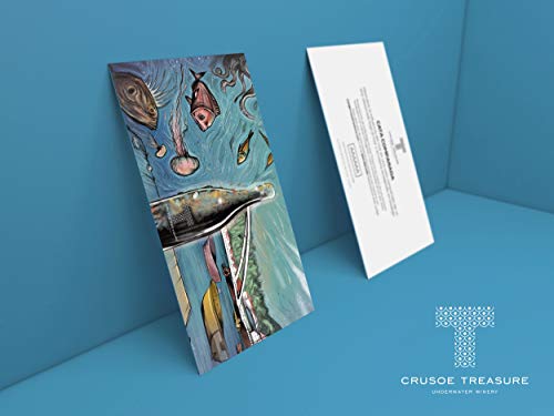 Cata comparada de Vino Submarino para 2 personas. Bodega Crusoe Treasure. Experiencia enoturística en Plentzia.