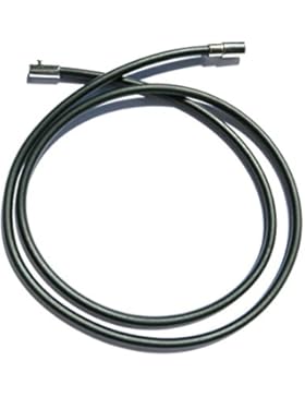 Gummi-Edelstahlhalsband, 4mm Durchmesser, Halskette, Gummi-Silikonband mit rostfreiem Bayonetverschluß aus Edelstahl...