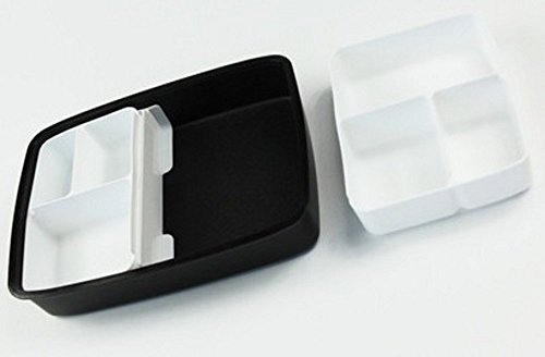 Skater Japanese Modern/Traditional Compartmental Bento Box, 870ml, Chopsticks by Skater - 7