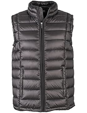 James & Nicholson Herren Jacke Daunenweste Men's Quilted Down Vest