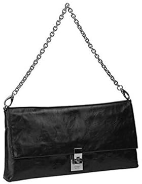 Picard Damen Leder Tasche Diaz Clutch Abendtasche Kettentasche Ledertasche hochwertiges Rindleder in Schwarz