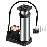 ❤【Multifunktion Pumpe】Professionelles Design der Schnittstelle zwischen professionellen US-und Französisch-Pumpe-Düsen, geeignet für Fahrrad, Motorrad, Elektroautos, Schwimmgürtel, Schlauchboot, Fußball, Basketball, Ballon, Luftkissen und vieles mehr