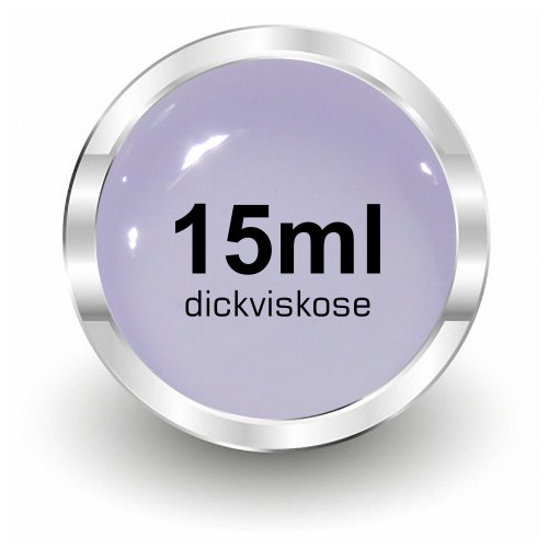 Nailfun Studio 15 ml 1-Phasen-Aufbaugel klar dickviskose säurearm, 1er Pack (1 x 15 ml)