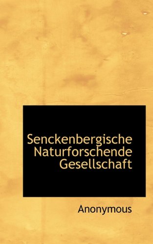 Senckenbergische Naturforschende Gesellschaft
