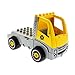 Produktbild 1 x Lego Duplo Toolo LKW gelb neu-hell grau Abschlepp Wagen Auto Werkstatt Truck Abschlepper 5641 85359c01pb01