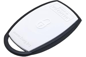 ‎BURG WÄCHTER BURG-WÄCHTER Elektronischer Funkschlüssel für secuENTRY Home, Aktivtransponder für elektronische Türschlösser der secuENTRY Serie, ENTRY sE-Key 7713, Weiß/Schwarz