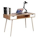 Gestell aus robustem Metall in Holzoptik, sehr stabil und erhöht die Belastbarkeit von diesem Tisch.