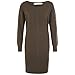 Produktbild DEIK DUNES Elina - Strickkleid in olivegrün, Größe M