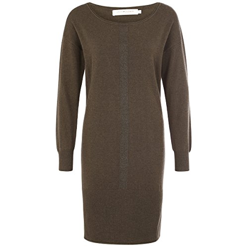 Preisvergleich Produktbild DEIK DUNES Elina - Strickkleid in olivegrün, Größe M