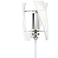 HUIZHITENGDA 4000W 12V-220V Wind Power Turbine Generator Kit, Vertical Wind Maglev Generator with 3 Blade And Controller Suitable for Courtyards And Factories