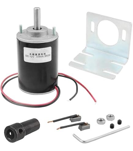 Moteur Électrique CC CHANCS CH-3420 12V 3500RPM - Aimant Permanent Pour Scie Circulaire Et DIY