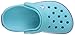 Crocs Crocband Kids, Unisex-Baby Clogs, Blue (Pool/Neon Purple), 8/9 UK Child