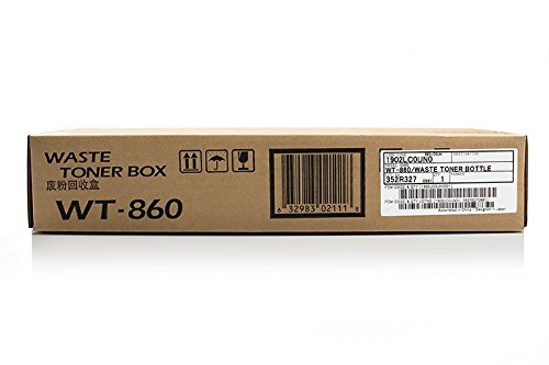 Original Resttonerbehälter passend für Kyocera TASKalfa 3550 ci Kyocera WT860 , WT-860 1902LC0UN0 - Premium Tonerbehälter - Farblos - 100.000 Seiten