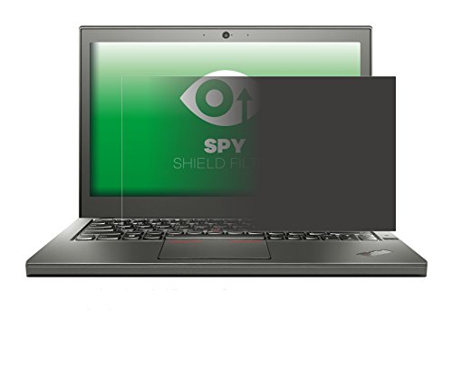 upscreen Spy Shield Filter Blickschutzfilter Lenovo ThinkPad X240 Non-Touch – Blickschutz, Sichtschutz, Kratzfest, Blendschutz, Made in Germany - 2
