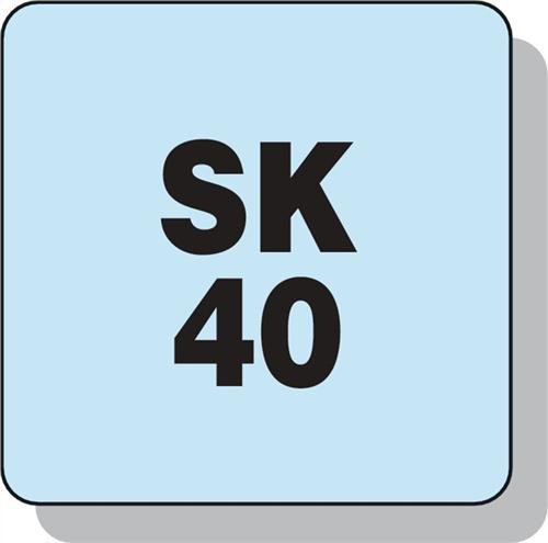 Kombi-Aufsteckfräserdorn Dorn-D.22mm DIN69871-AD SK40 A55mm - 6