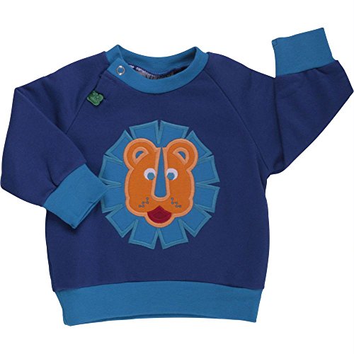 Fred's World by Green Cotton Baby Boys Sweat fashion T Sweatshirt, Blue (marine 019395301), 9-12 Months