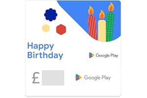 Google Play gift code - give the gift of games, apps and more (Email Delivery - UK Customers Only)