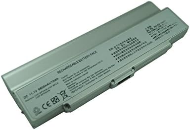 Battery SONY VAIO VGN-AR53DB 11,1 6600mAh/73Wh Compatible with Sony Vaio VGN-A VGN-AR Vaio VGN-N VGN-NR Vaio VGN-S VGN-SZ and part # VGP-BPS9A/B | PCG-8W1M | VGP-BPL9 | PCG-8W1M | VGP-BPL9 | VGP-BPS9/S | VGP-BPS9A/B