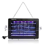 como hacer mata-insectos electrico casero Fácil De Usar: Dispone de bandeja inferior extraíble y lavable y cadena es muy práctica y sencilla de colocar. De pie de montaje en techo o en pared, incluye - colga.