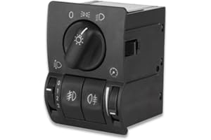 ARAMOX Interruptor de faros, luces antiniebla Control del interruptor de luces principales adecuado para Astra G 99-08 6240097