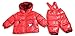 Produktbild MONCLER BABY KIND JUNGEN WINTER SCHNEEANZUG ZWEI STÜCKE ART. PUS00C N0D04 51457 6/9 MESI - MOTHS ROSSO - RED
