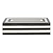 Produktbild Kunsthandwerk Home konzentrische Andenken Dekorative Aufbewahrung Schwarz & Weiß Jewelry Box & Organizer, schwarz/weiß, 10x4.5x2.5