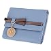 Produktbild Damen Geldbörse Kleine Brieftasche Geldbeutel PU Leder Blatt Anhänger Kartenhalter Organizer Mädchen Reißverschluss