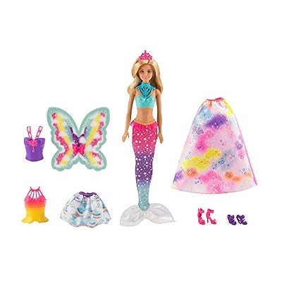 Mattel Barbie Dreamtopia Poupée 3, FJD08, Multicolore