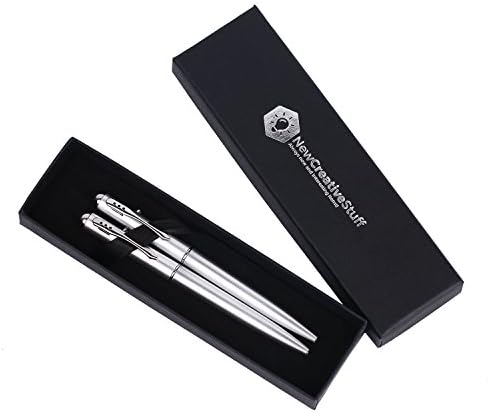 2 x Invisible Ink Pen with UV Light. Secret Messages. Ultraviolet Light. Spy Pen