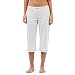 Lounge & Sleep Womens Tall White Striped Cropped Pyjama Bottoms 18