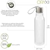 Botella agua libre de bpa ORYX Botella Agua con Asa Sin Bpa